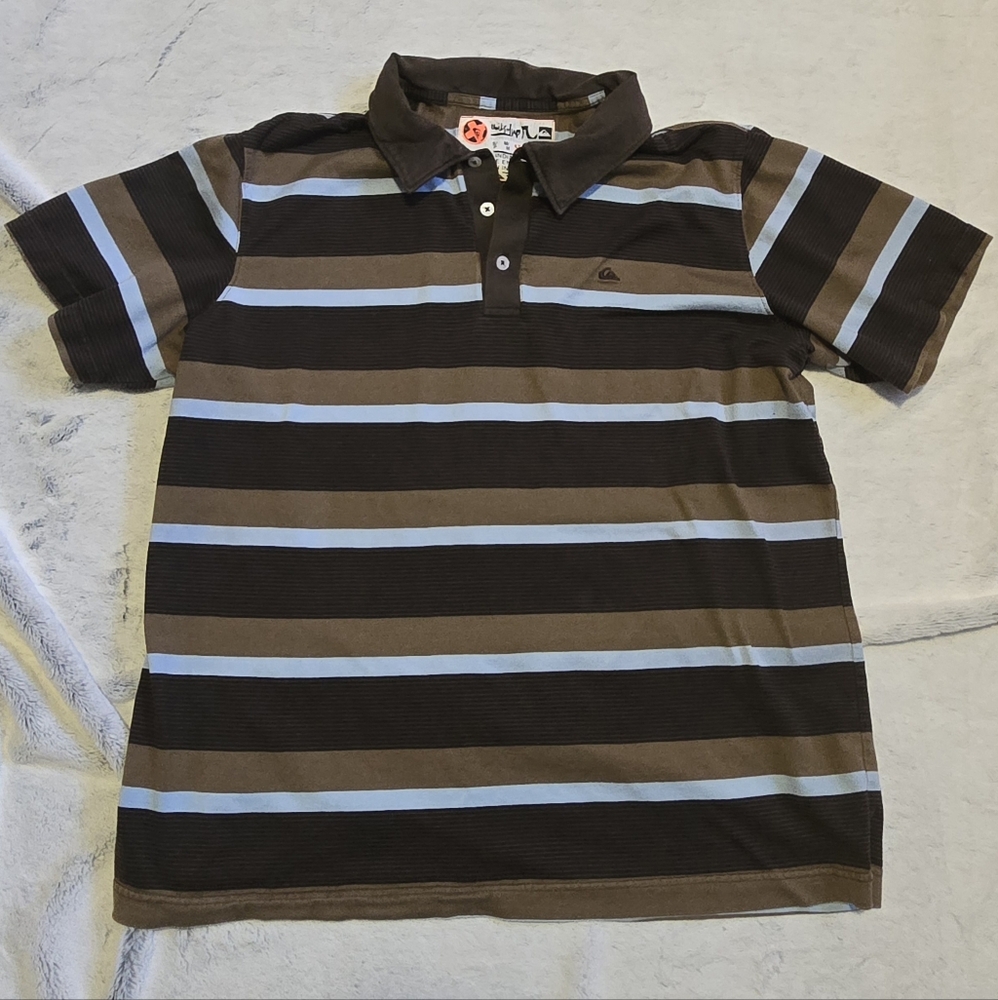 Early 2000s Vintage Mens Quicksilver Polo